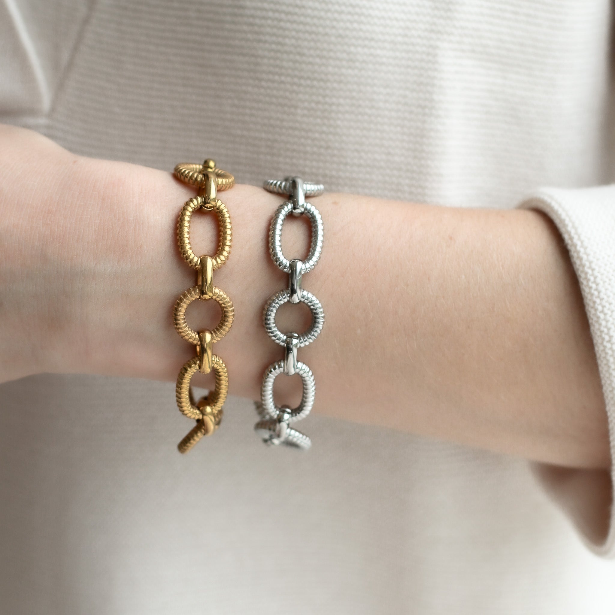 Aura Oval Chain , elegant, minimalistisch, oval chain