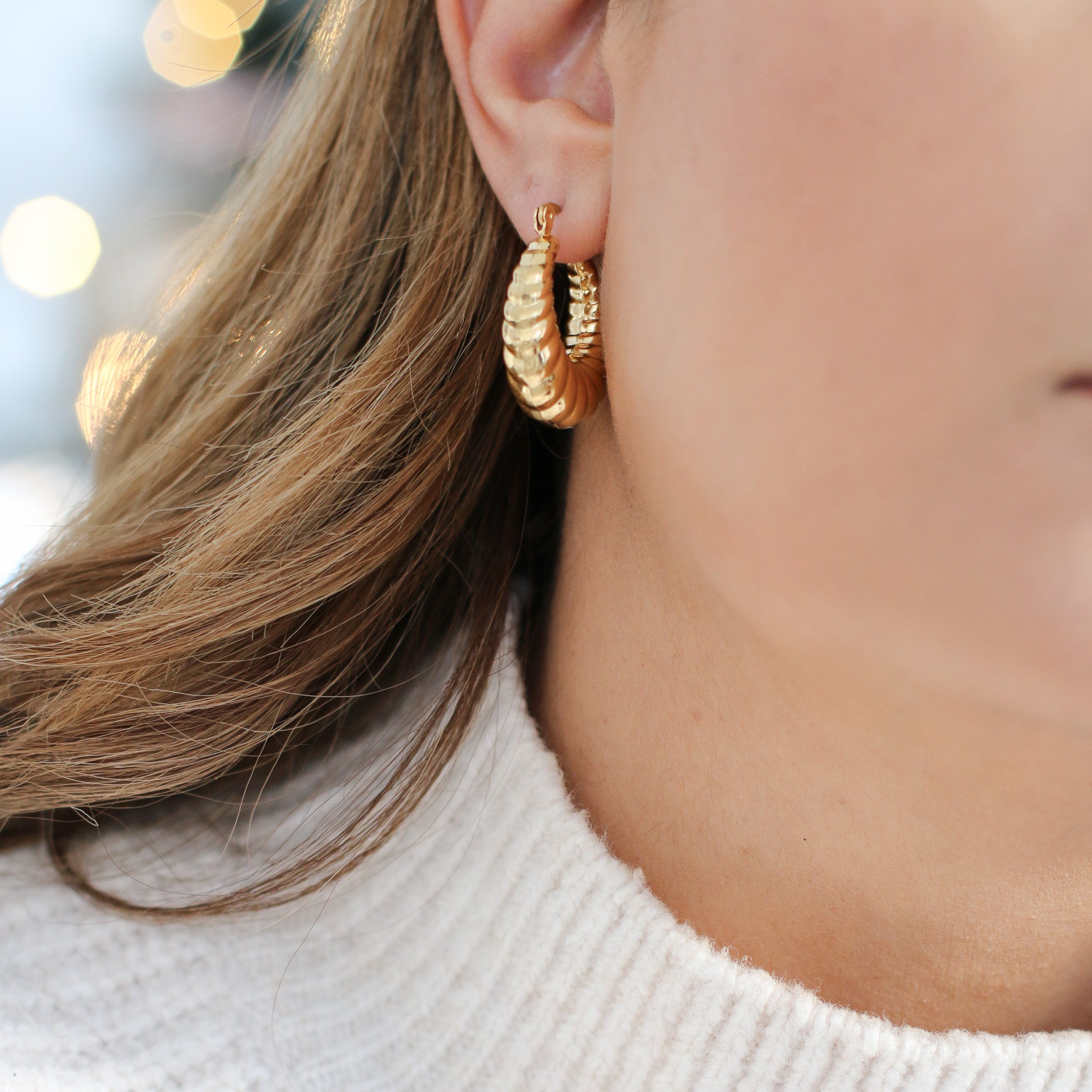 Sadaf Ohrringe seashell Hoops