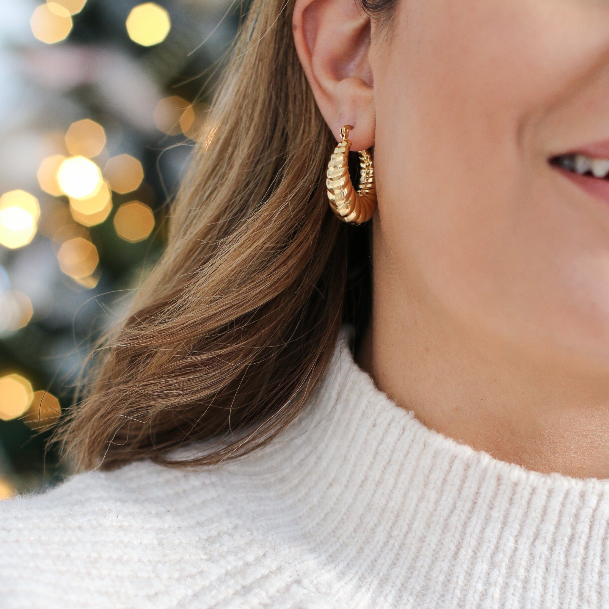Sadaf Ohrringe seashell Hoops
