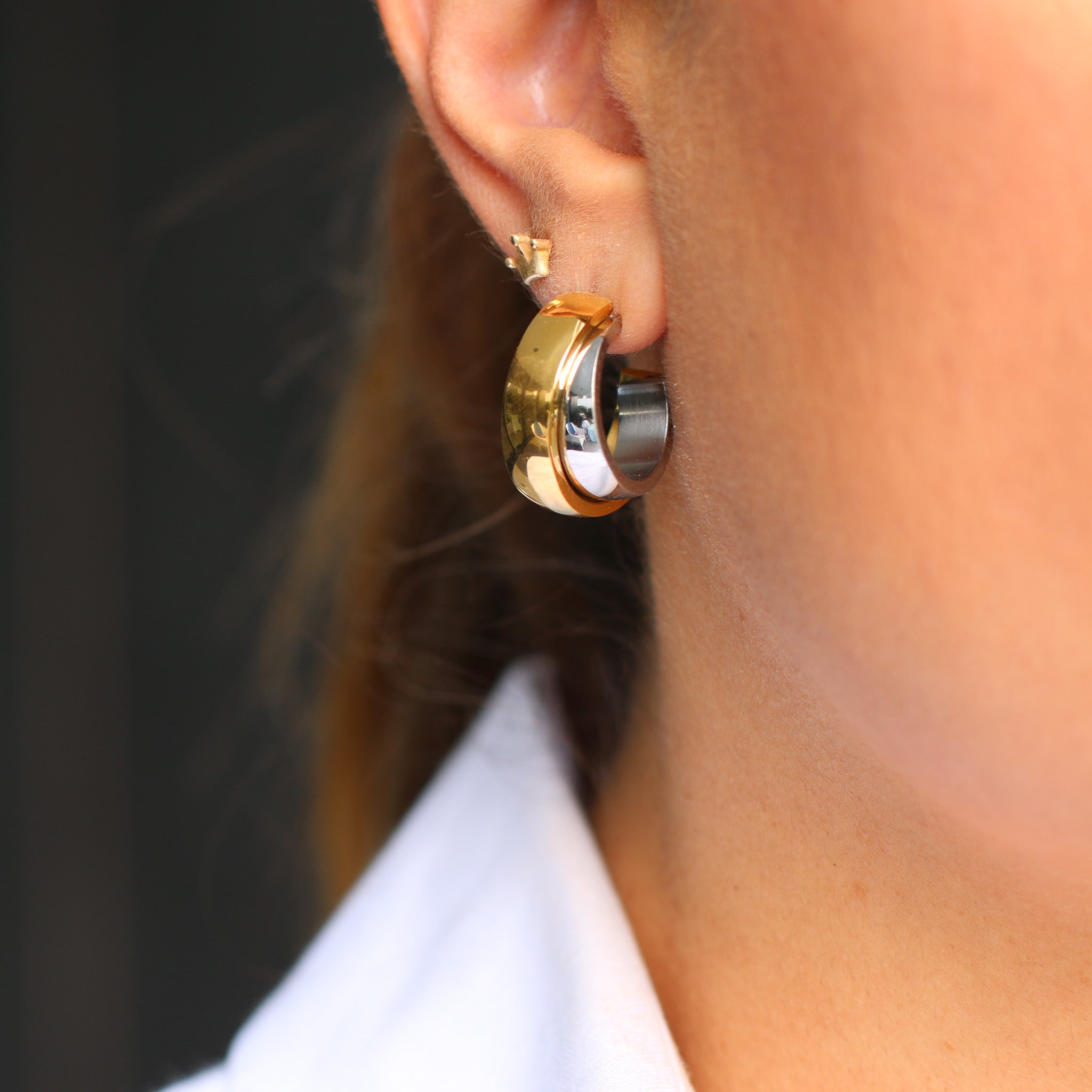Luxe Doré Hoops