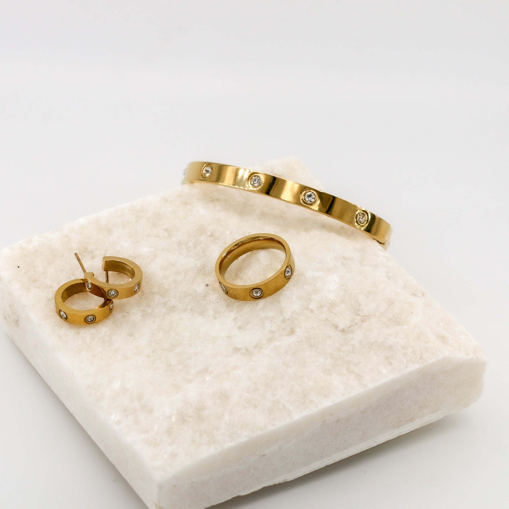 Golden Serenity Ring