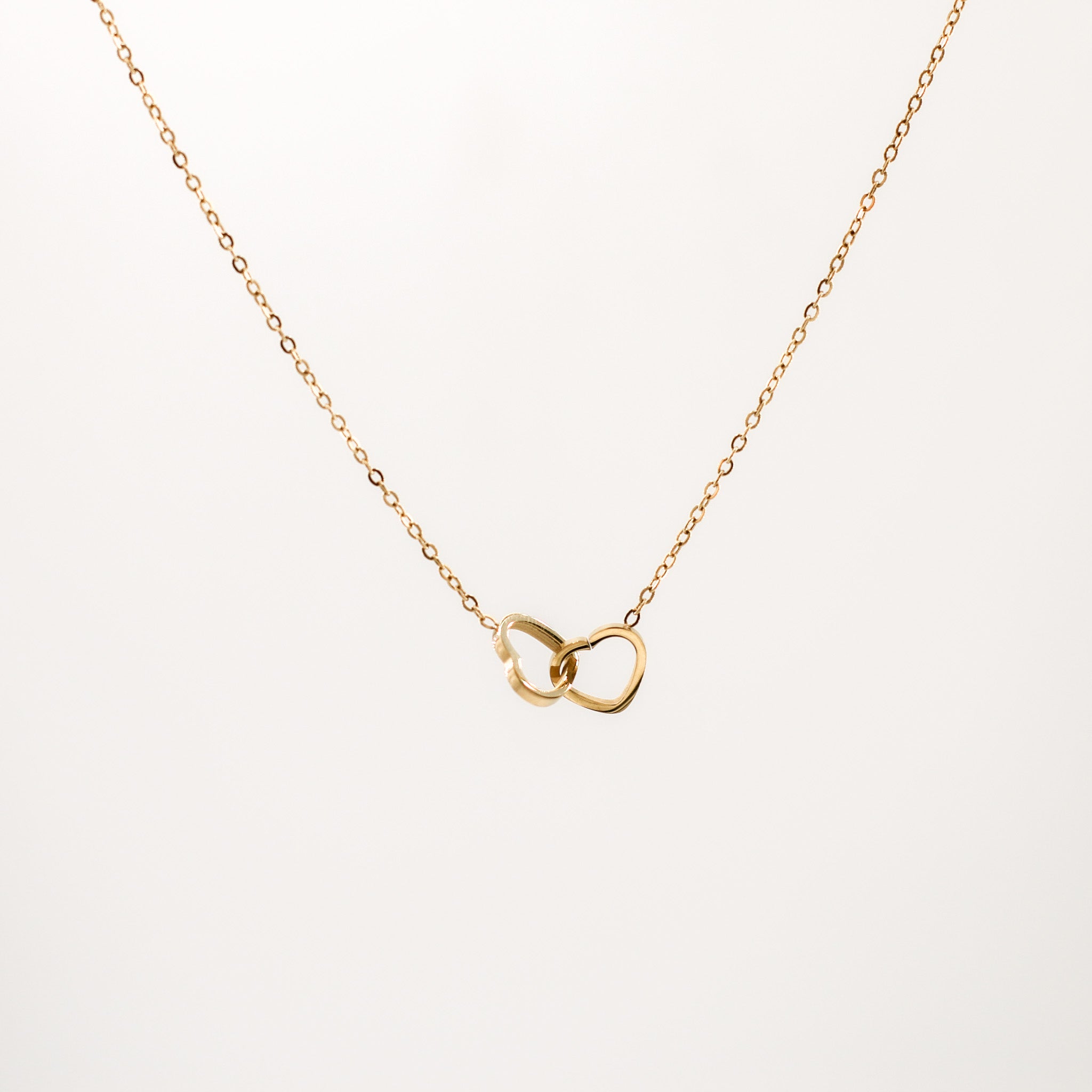 Double Heart Kette