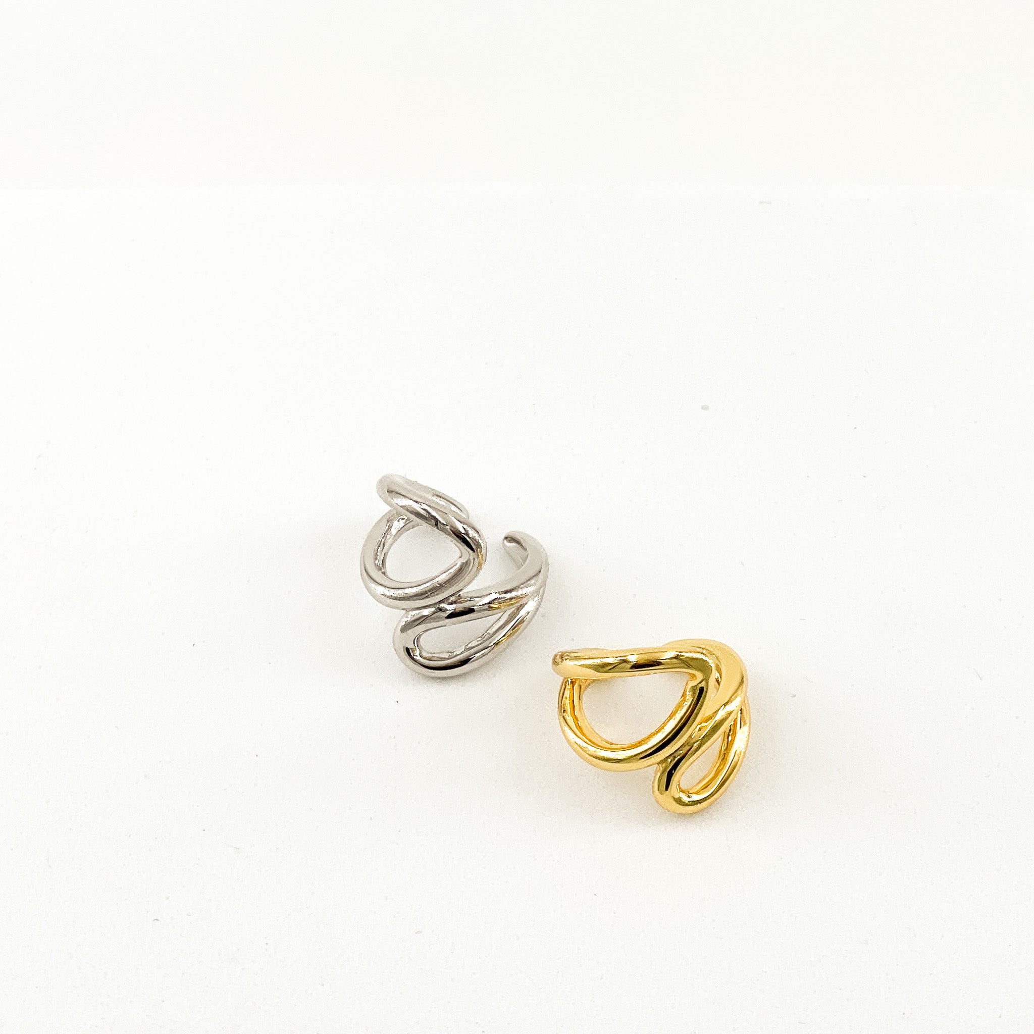 Elegance Earcliffs aus Sterling Silber