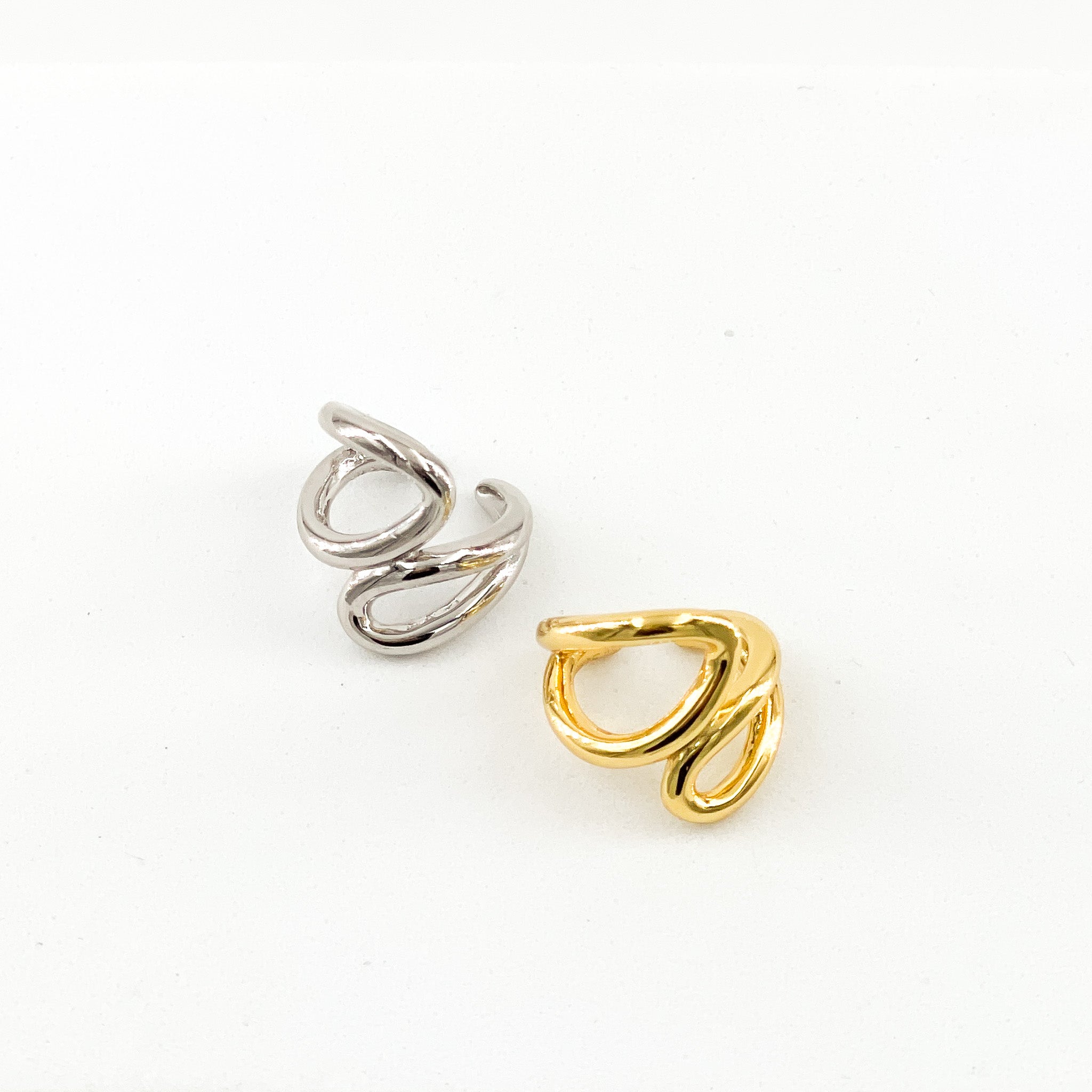 Elegance Earcliffs aus Sterling Silber