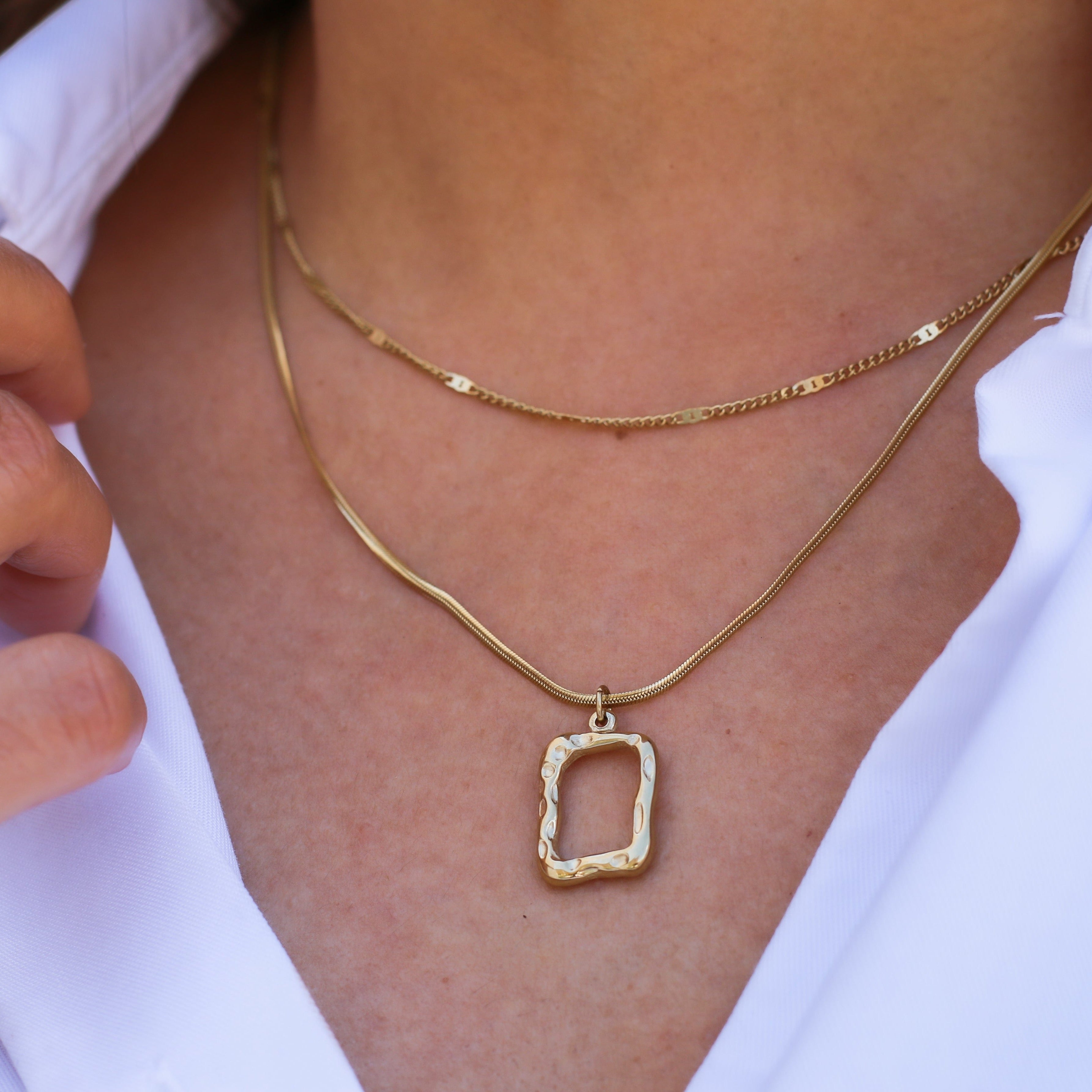 Layer Kette double chain