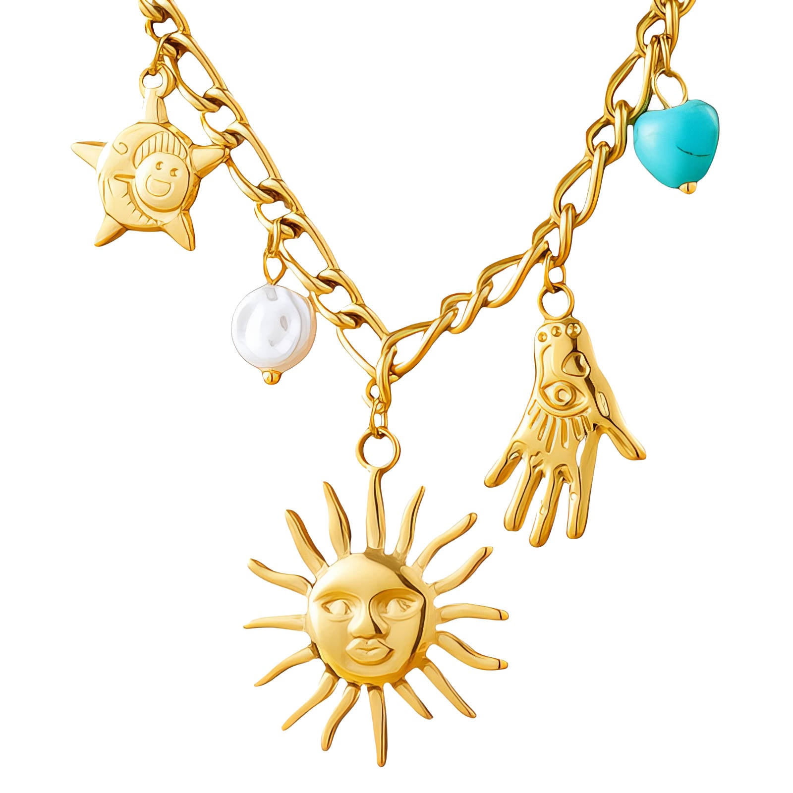 Bohemian Sun Necklace