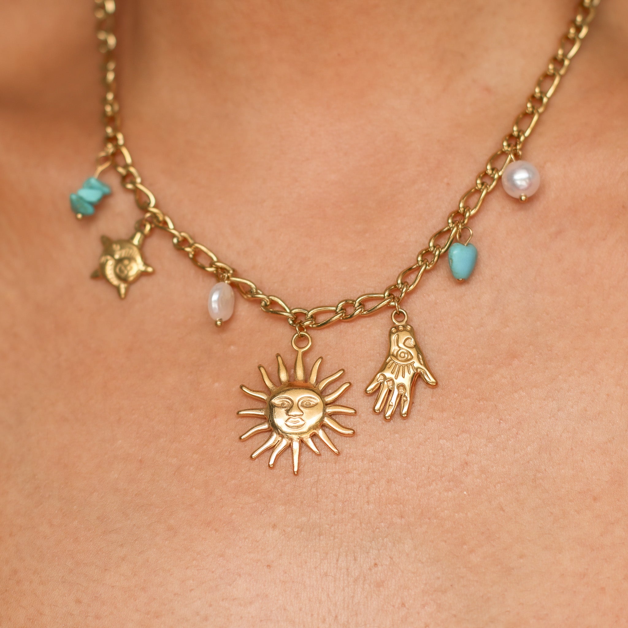 Bohemian Sun Necklace