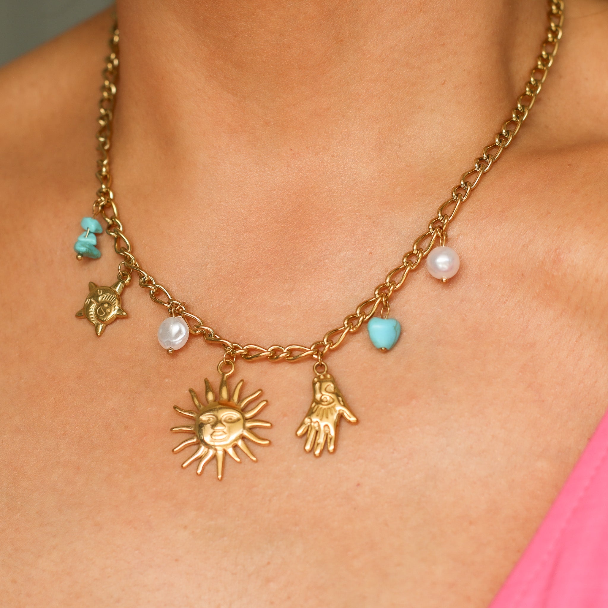 Bohemian Sun Necklace